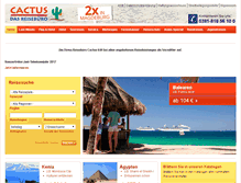 Tablet Screenshot of cactusnet.de
